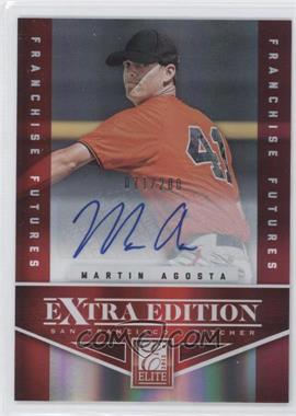 2012 Elite Extra Edition - [Base] - Franchise Futures Signatures #29 - Martin Agosta /200