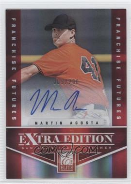 2012 Elite Extra Edition - [Base] - Franchise Futures Signatures #29 - Martin Agosta /200