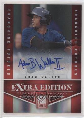 2012 Elite Extra Edition - [Base] - Franchise Futures Signatures #31 - Adam Walker /225