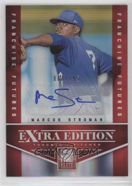 2012 Elite Extra Edition - [Base] - Franchise Futures Signatures #5 - Marcus Stroman /195