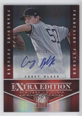 2012 Elite Extra Edition - [Base] - Franchise Futures Signatures #54 - Corey Black /283