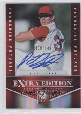 2012 Elite Extra Edition - [Base] - Franchise Futures Signatures #6 - Pat Light /149