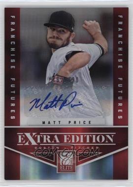 2012 Elite Extra Edition - [Base] - Franchise Futures Signatures #81 - Matt Price /790