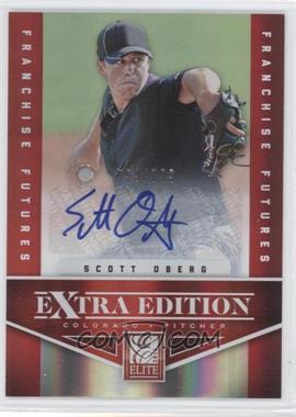 2012 Elite Extra Edition - [Base] - Franchise Futures Signatures #96 - Scott Oberg /799