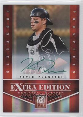 2012 Elite Extra Edition - [Base] - Prospects Green Ink Signatures #119 - Kevin Plawecki /10