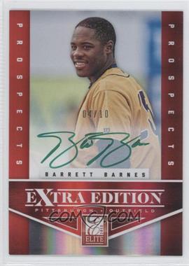 2012 Elite Extra Edition - [Base] - Prospects Green Ink Signatures #121 - Barrett Barnes /10