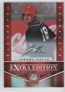 2012 Elite Extra Edition - [Base] - Prospects Green Ink Signatures #156 - Jeremy Baltz /10