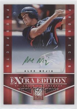 2012 Elite Extra Edition - [Base] - Prospects Green Ink Signatures #169 - Alex Mejia /10