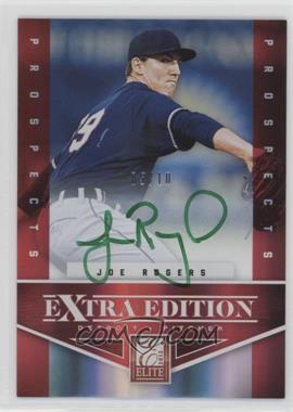 2012 Elite Extra Edition - [Base] - Prospects Green Ink Signatures #188 - Joe Rogers /10