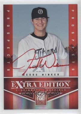2012 Elite Extra Edition - [Base] - Prospects Red Ink Signatures #128 - Jesse Winker /25