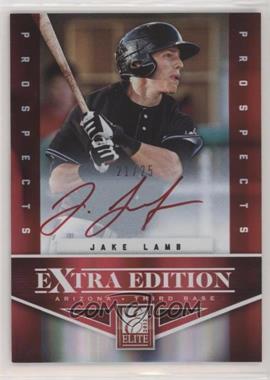 2012 Elite Extra Edition - [Base] - Prospects Red Ink Signatures #182 - Jake Lamb /25