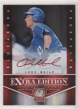 2012 Elite Extra Edition - [Base] - Prospects Red Ink Signatures #198 - Luke Maile /25