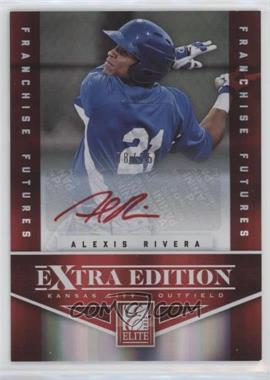 2012 Elite Extra Edition - [Base] - Prospects Red Ink Signatures #82 - Alexis Rivera /25