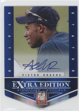 2012 Elite Extra Edition - [Base] - Status Blue Die-Cut Signatures #114 - Victor Roache /50