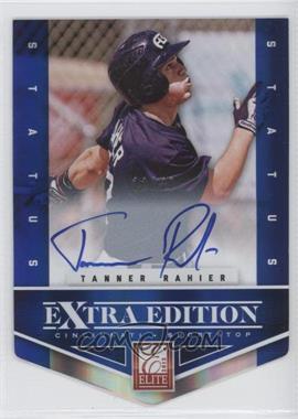 2012 Elite Extra Edition - [Base] - Status Blue Die-Cut Signatures #141 - Tanner Rahier /50