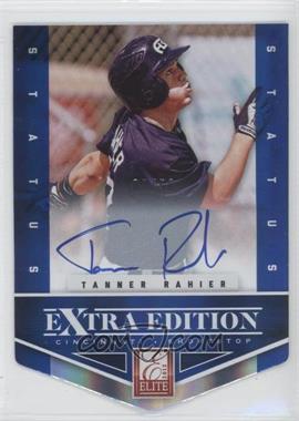 2012 Elite Extra Edition - [Base] - Status Blue Die-Cut Signatures #141 - Tanner Rahier /50