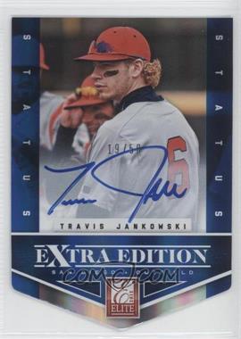 2012 Elite Extra Edition - [Base] - Status Blue Die-Cut Signatures #150 - Travis Jankowski /50