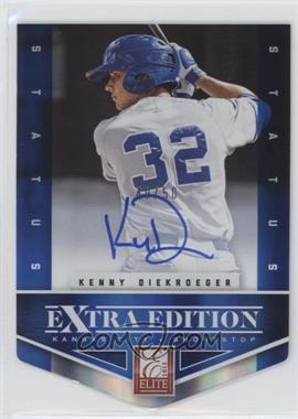 2012 Elite Extra Edition - [Base] - Status Blue Die-Cut Signatures #175 - Kenny Diekroeger /50