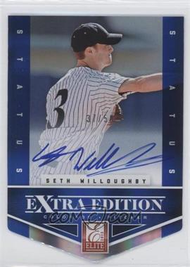 2012 Elite Extra Edition - [Base] - Status Blue Die-Cut Signatures #180 - Seth Willoughby /50