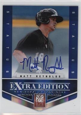 2012 Elite Extra Edition - [Base] - Status Blue Die-Cut Signatures #192 - Matt Reynolds /50