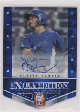 2012 Elite Extra Edition - [Base] - Status Blue Die-Cut Signatures #2 - Albert Almora /50