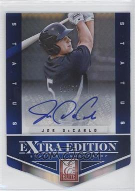 2012 Elite Extra Edition - [Base] - Status Blue Die-Cut Signatures #24 - Joe DeCarlo /50