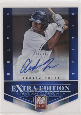 2012 Elite Extra Edition - [Base] - Status Blue Die-Cut Signatures #39 - Andrew Toles /50