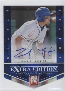 2012 Elite Extra Edition - [Base] - Status Blue Die-Cut Signatures #45 - Zack Jones /50