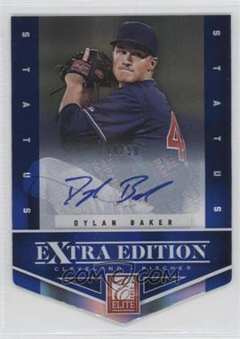 2012 Elite Extra Edition - [Base] - Status Blue Die-Cut Signatures #58 - Dylan Baker /50