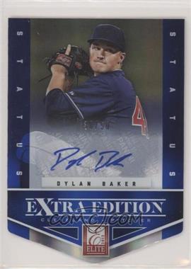 2012 Elite Extra Edition - [Base] - Status Blue Die-Cut Signatures #58 - Dylan Baker /50