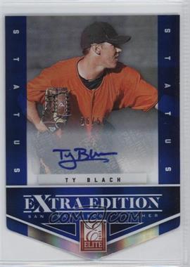 2012 Elite Extra Edition - [Base] - Status Blue Die-Cut Signatures #60 - Ty Blach /50