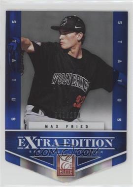 2012 Elite Extra Edition - [Base] - Status Blue Die-Cut #106 - Max Fried /100