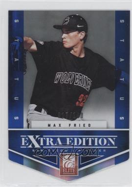 2012 Elite Extra Edition - [Base] - Status Blue Die-Cut #106 - Max Fried /100