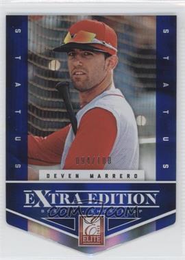 2012 Elite Extra Edition - [Base] - Status Blue Die-Cut #115 - Deven Marrero /100