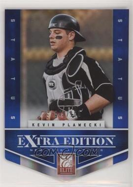 2012 Elite Extra Edition - [Base] - Status Blue Die-Cut #119 - Kevin Plawecki /100