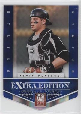 2012 Elite Extra Edition - [Base] - Status Blue Die-Cut #119 - Kevin Plawecki /100