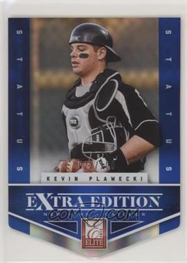 2012 Elite Extra Edition - [Base] - Status Blue Die-Cut #119 - Kevin Plawecki /100