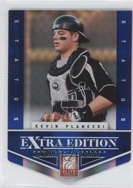 2012 Elite Extra Edition - [Base] - Status Blue Die-Cut #119 - Kevin Plawecki /100