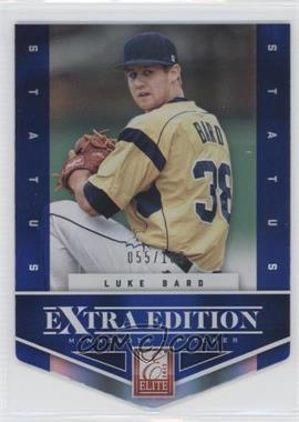 2012 Elite Extra Edition - [Base] - Status Blue Die-Cut #15 - Luke Bard /100