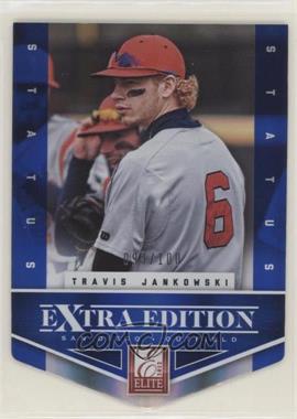 2012 Elite Extra Edition - [Base] - Status Blue Die-Cut #150 - Travis Jankowski /100