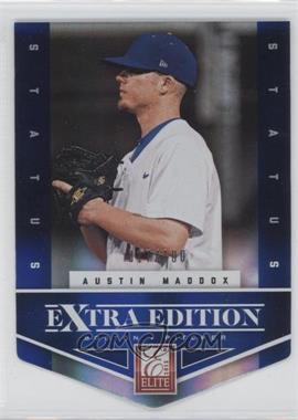 2012 Elite Extra Edition - [Base] - Status Blue Die-Cut #174 - Austin Maddox /100
