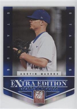 2012 Elite Extra Edition - [Base] - Status Blue Die-Cut #174 - Austin Maddox /100