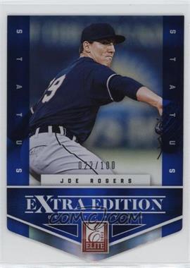 2012 Elite Extra Edition - [Base] - Status Blue Die-Cut #188 - Joe Rogers /100