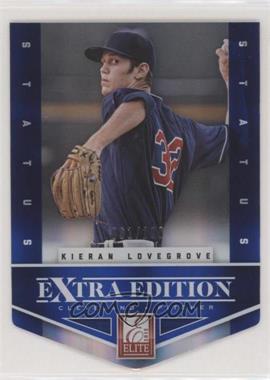 2012 Elite Extra Edition - [Base] - Status Blue Die-Cut #37 - Kieran Lovegrove /100