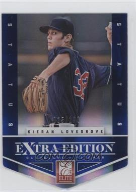 2012 Elite Extra Edition - [Base] - Status Blue Die-Cut #37 - Kieran Lovegrove /100