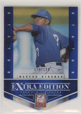 2012 Elite Extra Edition - [Base] - Status Blue Die-Cut #5 - Marcus Stroman /100