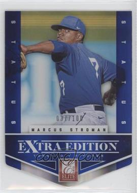 2012 Elite Extra Edition - [Base] - Status Blue Die-Cut #5 - Marcus Stroman /100