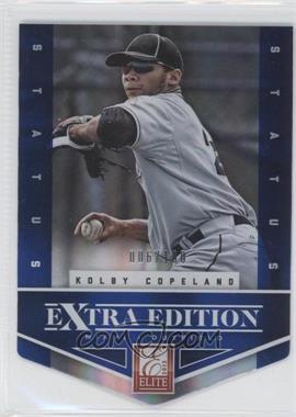 2012 Elite Extra Edition - [Base] - Status Blue Die-Cut #65 - Kolby Copeland /100