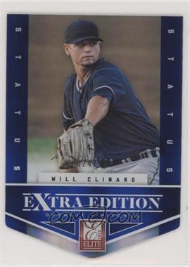 2012 Elite Extra Edition - [Base] - Status Blue Die-Cut #95 - Will Clinard /100