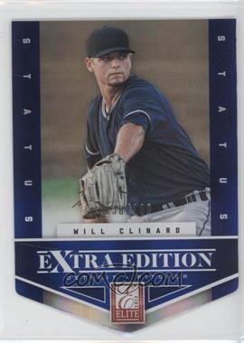 2012 Elite Extra Edition - [Base] - Status Blue Die-Cut #95 - Will Clinard /100